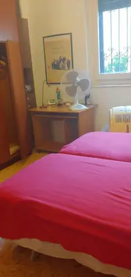 Letto o letti in una camera di CozyandCalm