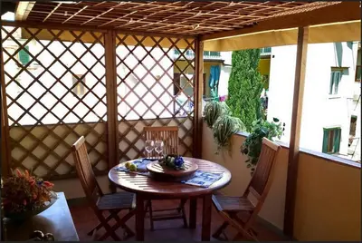 Area soggiorno di Romantico Balcone in Centro