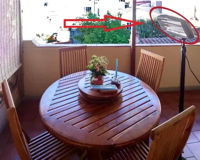 Planimetria di Romantico Balcone in Centro
