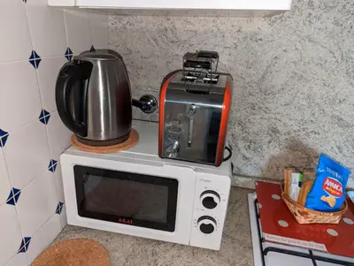 Cucina o angolo cottura di Romantico Balcone in Centro