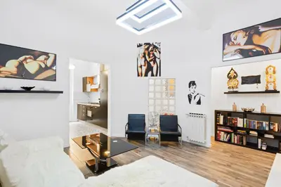 Area soggiorno di GuestHost - Carpe Diem Arno Apartment