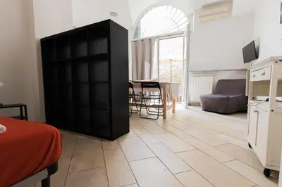 TV o dispositivi per l'intrattenimento presso Amalia Apartment Via La Farina