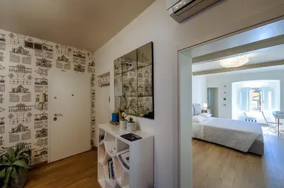 Letto o letti in una camera di Le Dimore di casa Mattei N 10