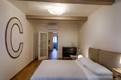 Letto o letti in una camera di Le Dimore di casa Mattei N 10