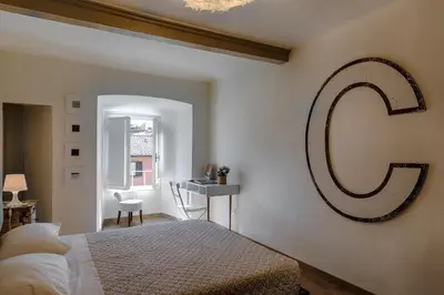 Letto o letti in una camera di Le Dimore di casa Mattei N 10
