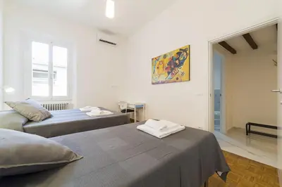 Letto o letti in una camera di Hill's view terrace apartment