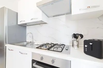 Cucina o angolo cottura di Hill's view terrace apartment