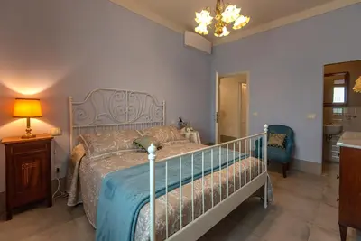Letto o letti in una camera di Agriturismo Villa Ulivello in Chianti