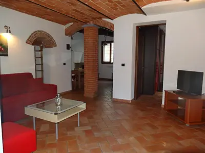 TV o dispositivi per l'intrattenimento presso Bed & Breakfast La Tavernetta