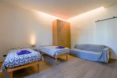 Letto o letti in una camera di CUTE FLORENCE HOUSE