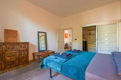 Letto o letti in una camera di CUTE FLORENCE HOUSE