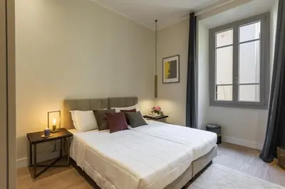 Letto o letti in una camera di Apartments Florence Porta Rossa Exclusive
