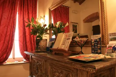 TV o dispositivi per l'intrattenimento presso Bed & Breakfast Il Bargello