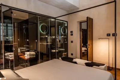 Letto o letti in una camera di Oltrarno 1881 Apartments