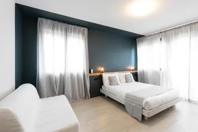 Letto o letti in una camera di Attico43 B&B