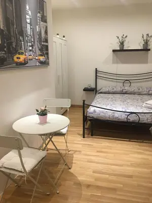 Letto o letti in una camera di Lulù
