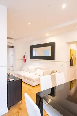 Letto o letti in una camera di La Marmora 3 bedroom apartment near Galleria dell'Accademia