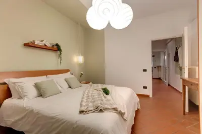Letto o letti in una camera di Ghibellina Apartment by Mamo Florence