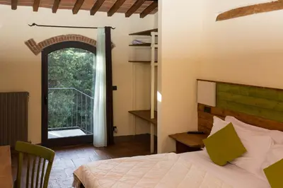 Letto o letti in una camera di Florence Country Relais