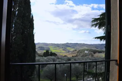 Paesaggio naturale nelle vicinanze of country house