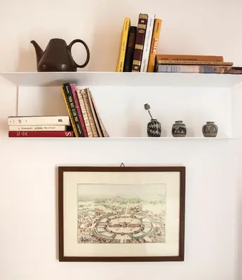 Biblioteca nell'appartamento