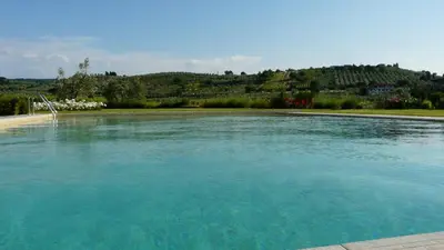 Paesaggio naturale nelle vicinanze of country house
