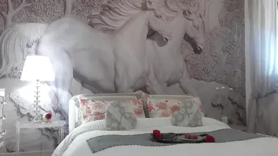 Letto o letti in una camera di La Luna