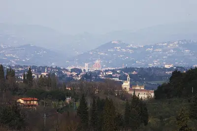 Paesaggio naturale nelle vicinanze della casa vacanze