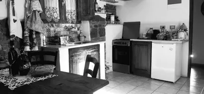 Cucina o angolo cottura di La Vecchia Firenze