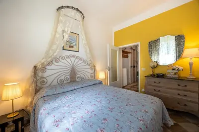 Letto o letti in una camera di Casa del Gelsomino e del Nespolo