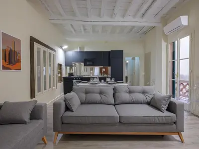Cucina o angolo cottura di BEAUTIFUL FLAT IN OLTRARNO