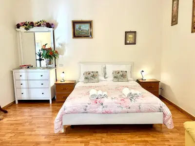Letto o letti in una camera di Loft Florentia