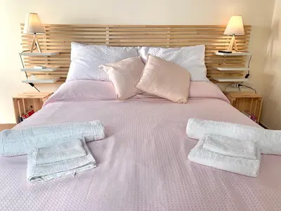 Letto o letti in una camera di Loft Florentia