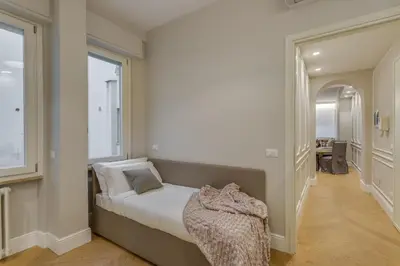 Letto o letti in una camera di Sophisticated Home
