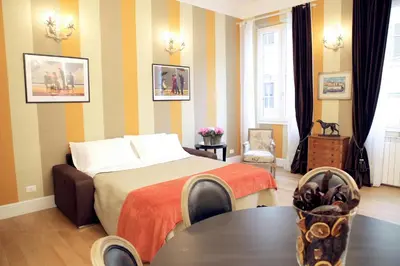 Letto o letti in una camera di Santa Reparata Apartment
