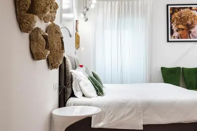 Letto o letti in una camera di Matteotti Apartment