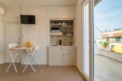 Cucina o angolo cottura di Ponte Vecchio Studio