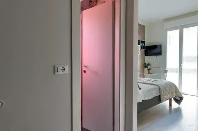 Letto o letti in una camera di Ponte Vecchio Studio
