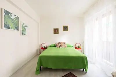 Letto o letti in una camera di appartamento Firenze Careggi