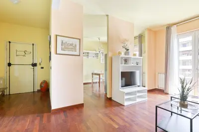 TV o dispositivi per l'intrattenimento presso Gavinana Apartment by Mmega
