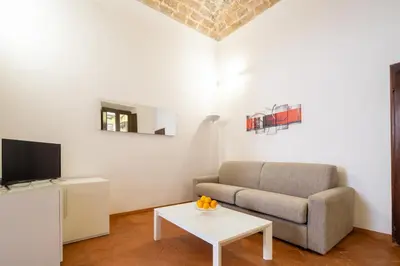 TV o dispositivi per l'intrattenimento presso Lian Home in Florence by Mmega