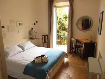 Letto o letti in una camera di Dimora senza tempo