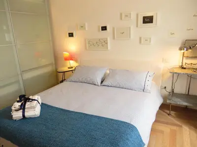 Letto o letti in una camera di Dimora senza tempo