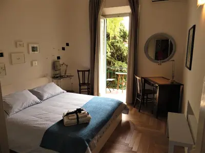 Letto o letti in una camera di Dimora senza tempo