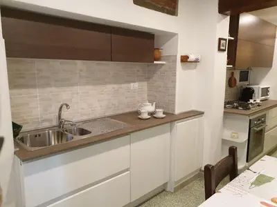 Cucina o angolo cottura di RistoriApartment