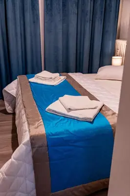 Letto o letti in una camera di Florence Rooms Novella