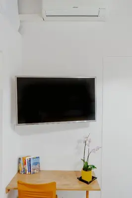 TV o dispositivi per l'intrattenimento presso Florence Rooms