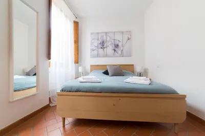 Letto o letti in una camera di Santa Maria Novella 6 sleeps near the central station