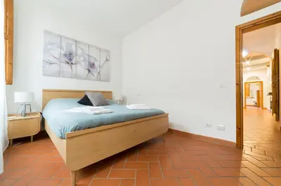 Letto o letti in una camera di Santa Maria Novella 6 sleeps near the central station