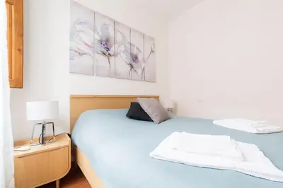 Letto o letti in una camera di Santa Maria Novella 6 sleeps near the central station